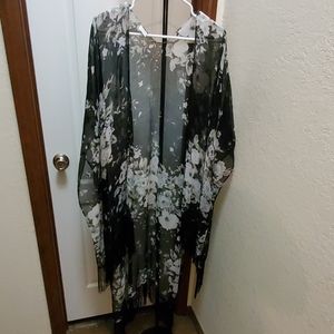 Sheer kimono